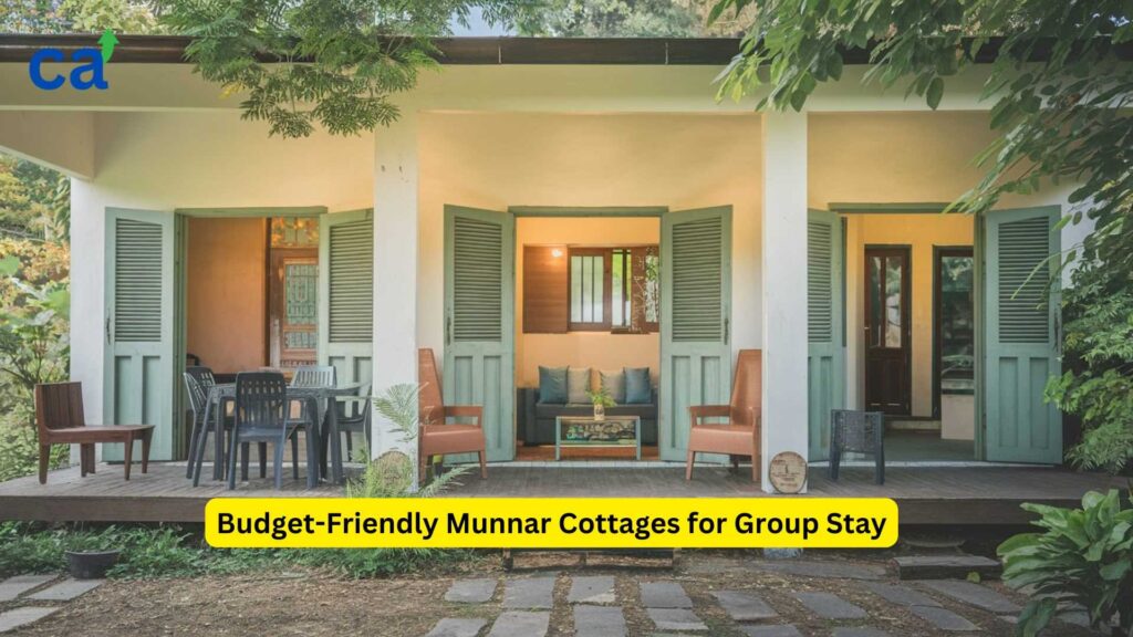 munnar cottages for group stay in budget​