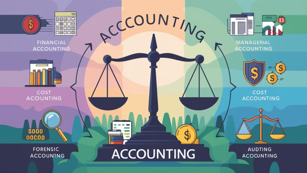 how many types of accounting